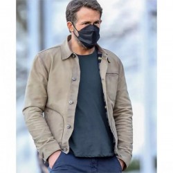 The Adam Project Ryan Reynolds Cotton Jacket