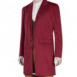 Bilbo Baggins Maroon Coat | Martin Freeman The Hobbit Maroon Coat Bilbo Baggins Maroon Coat | Martin Freeman The Hobbit Maroon Coat