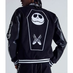The Nightmare Before Christmas Jack Varsity Jacket