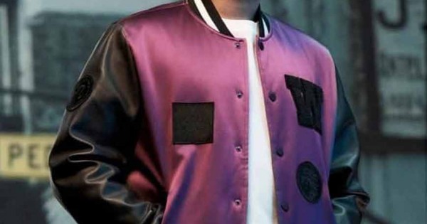 The Weeknd Purple Letterman Jacket