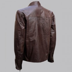 Tom Cruise Distressed Leather Jacket Tom Cruise Distressed Leather Jacket
