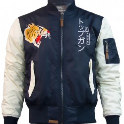 Top Gun Tiger Bomber Jacket