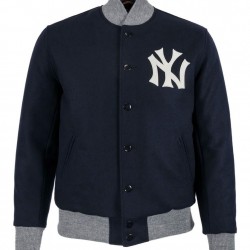 Varsity 1936 NY Yankees Navy Blue Wool Jacket Varsity 1936 NY Yankees Navy Blue Wool Jacket