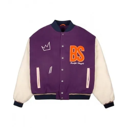 Varsity Beautiful Struggles College Purple Jacket