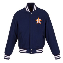 Varsity Houston Astros Navy Blue Wool Jacket Varsity Houston Astros Navy Blue Wool Jacket