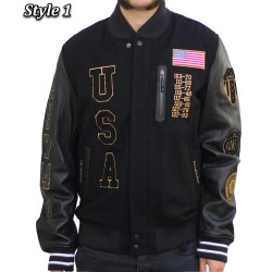 Varsity USA Dream Team Destroyed Jacket