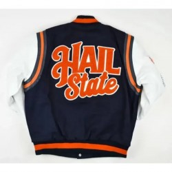 Virginia State University Black Varsity Jacket Virginia State University Black Varsity Jacket