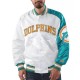 White Miami Dolphins Start of Season Retro Satin Jacket