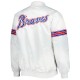 White Power Forward Atlanta Braves Satin Jacket