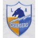 White The Power Forward LA Chargers Satin Jacket