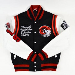 Winston-Salem State University Motto 2.0 Varsity Jacket Winston-Salem State University Motto 2.0 Varsity Jacket