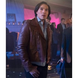 With Love S02 Nick Zhao Maroon Leather Jacket With Love S02 Nick Zhao Maroon Leather Jacket