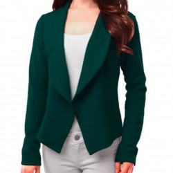 Women’s Open Front Hunter Green Wool Jacket Women’s Open Front Hunter Green Wool Jacket