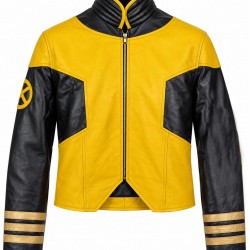 X-Men 97 Cyclops Leather Jacket Superhero Cosplay Mutant Outfit Costume