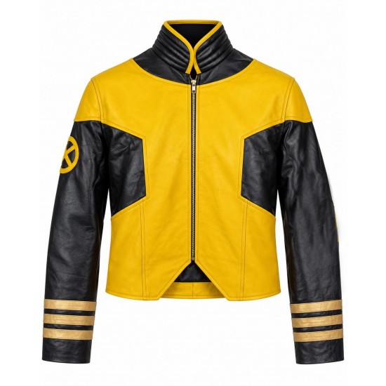 X-Men 97 Cyclops Leather Jacket Superhero Cosplay Mutant Outfit Costume X-Men 97 Cyclops Leather Jacket Superhero Cosplay Mutant Outfit Costume