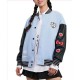 XO Kitty Hello Kitty Blue Wool Varsity Jacket