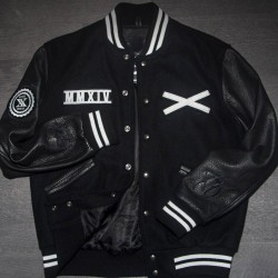 XO The Weeknd Tour Bomber Varsity Jacket XO The Weeknd Tour Bomber Varsity Jacket