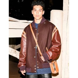 XO, Kitty Anthony Keyvan Wool Bomber Varsity Jacket XO, Kitty Anthony Keyvan Wool Bomber Varsity Jacket