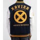 Xavier Institute Black and White Varsity Jacket