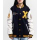 Xavier Institute Black and White Varsity Jacket