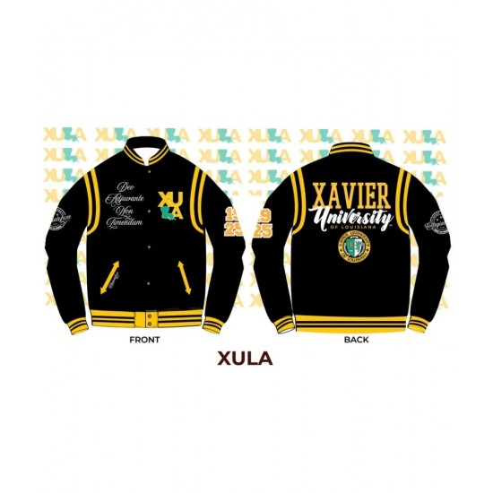 xavier university of louisiana bomber jacket