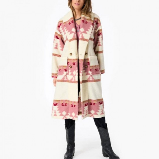 Yellowstone Beth Dutton Pink Coat