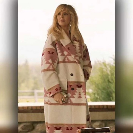 Yellowstone Beth Dutton Pink Coat