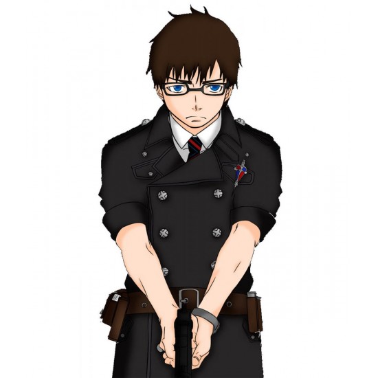 Yukio Okumura Blue Exorcist Wool Black Coat