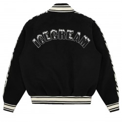 Zebra BBC Varsity Black Wool Jacket
