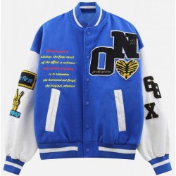 Zero Fighter Dinosaur Skeleton T-Rex Letterman Jacket Zero Fighter Dinosaur Skeleton T-Rex Letterman Jacket