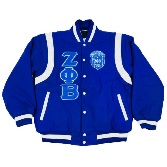 Zeta Varsity Wool Jacket