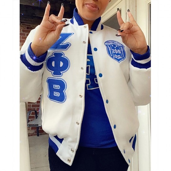 Zeta Varsity Wool Jacket