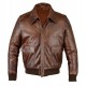 A2 Airforce Aviator Leather Bomber Jacket