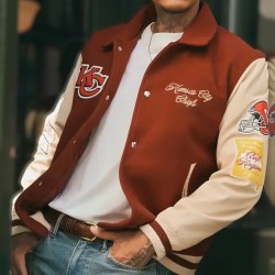 Abercrombie Kansas City Chiefs Wool Varsity Jacket Abercrombie Kansas City Chiefs Wool Varsity Jacket