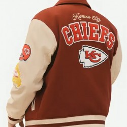 Abercrombie Kansas City Chiefs Wool Varsity Jacket Abercrombie Kansas City Chiefs Wool Varsity Jacket