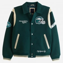 Fly Eagles Fly Philadelphia Eagles Bomber Jacket Fly Eagles Fly Philadelphia Eagles Bomber Jacket