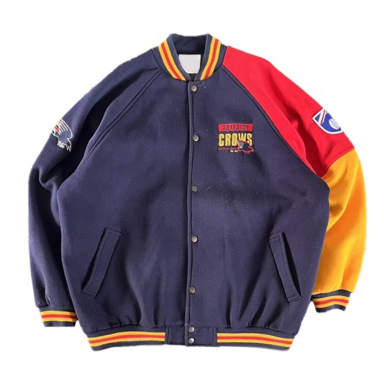Adelaide Crows Color Block Varsity Fleece Jacket