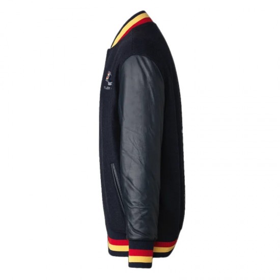 Adelaide Crows Heritage Black Varsity Jacket