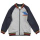 Adelaide Crows Navy and Gray Varsity Fleece Jacket Adelaide Crows Navy and Gray Varsity Fleece Jacket