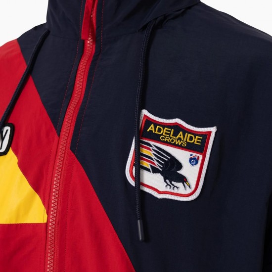 Adelaide Crows Red and Navy Full-Zip Spray Jacket Adelaide Crows Red and Navy Full-Zip Spray Jacket