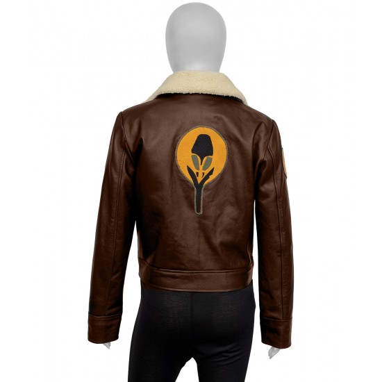 Ahsoka Hera Syndulla Brown Leather Jacket