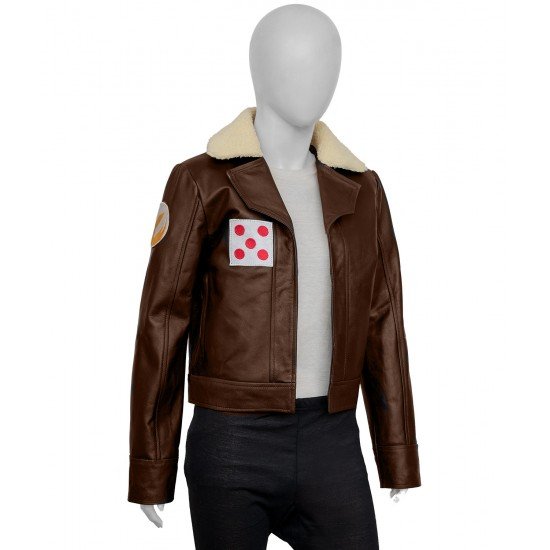 Ahsoka Hera Syndulla Brown Leather Jacket