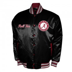 Alabama Crimson Tide Club Satin Jacket Alabama Crimson Tide Club Satin Jacket