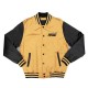 Alabama State Gold and Black Baseball Jacket Alabama State Gold and Black Baseball Jacket