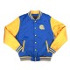 Albany State Royal and Gold Baseball Jacket Albany State Royal and Gold Baseball Jacket