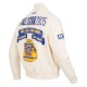 All Star 2025 Men's Eggshell Leather Jacket