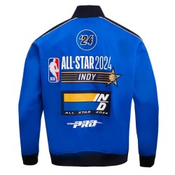 All Star Game 2024 Twill Royal Jacket All Star Game 2024 Twill Royal Jacket