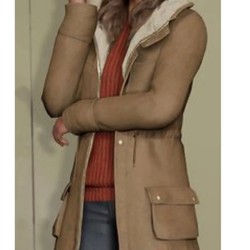 Alyson Ronan Tell Me Why Brown Coat Alyson Ronan Tell Me Why Brown Coat