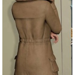 Alyson Ronan Tell Me Why Brown Coat Alyson Ronan Tell Me Why Brown Coat