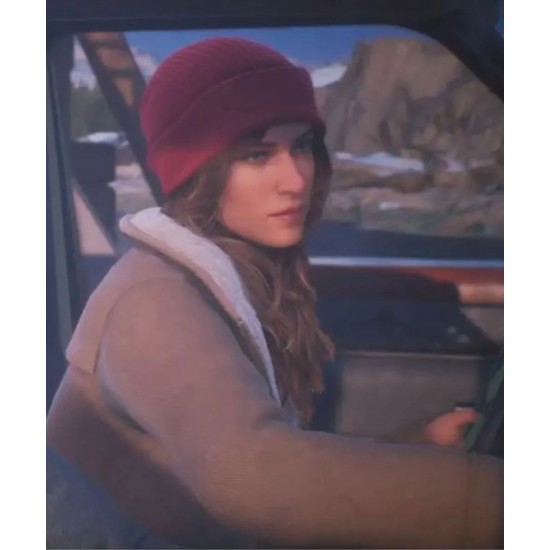 Alyson Ronan Tell Me Why Brown Coat Alyson Ronan Tell Me Why Brown Coat